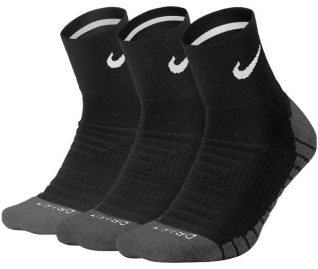Kotníkové funkční ponožky Nike EVERYDAY MAX CUSHIONED QUARTER TRAINING (3 PAIRS)'