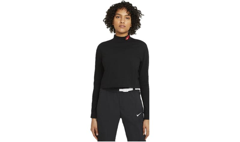 Dámské tričko s dlouhým rukávem Nike NSW TEE LS MOCK LOVE W