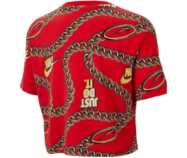 Dámské volnočasové tričko s krátkým rukávem Nike NSW TEE GLAM DUNK CROP W