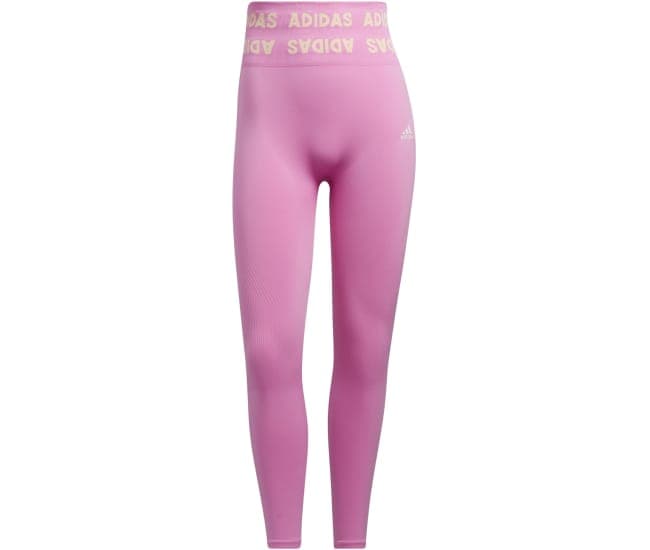 Dámské kompresní 7/8 legíny s vysokým pasem adidas AEROKNIT 78 T W