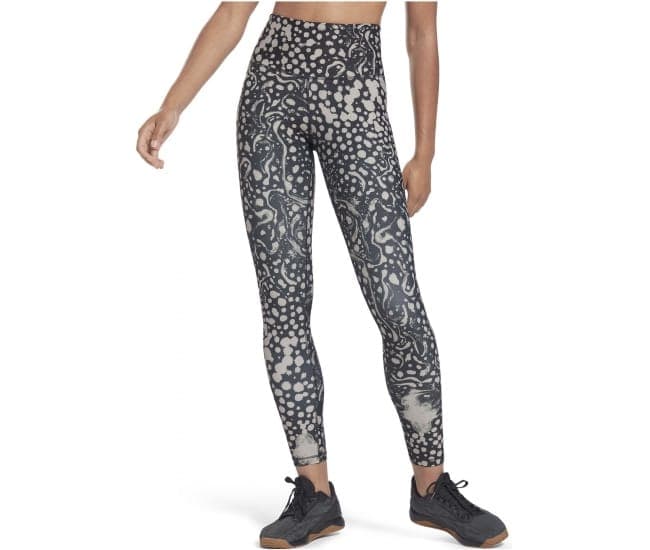 Dámské kompresní 7/8 legíny s vysokým pasem Reebok S LUX HR 2.0 MS TIGHTS W