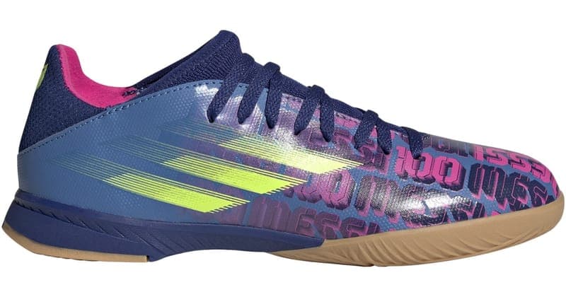 Dětské sálovky adidas X SPEEDFLOW MESSI.3 IN K fialové