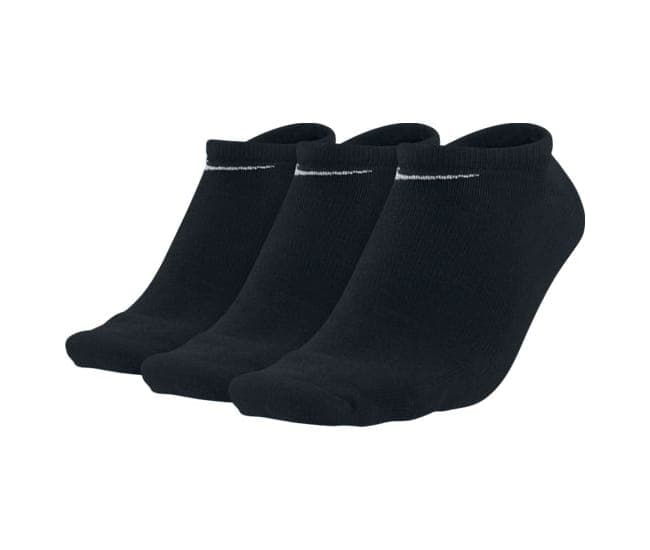 Nízké bavlněné ponožky Nike VALUE COTTON NO-SHOW (3 PAIRS) černé