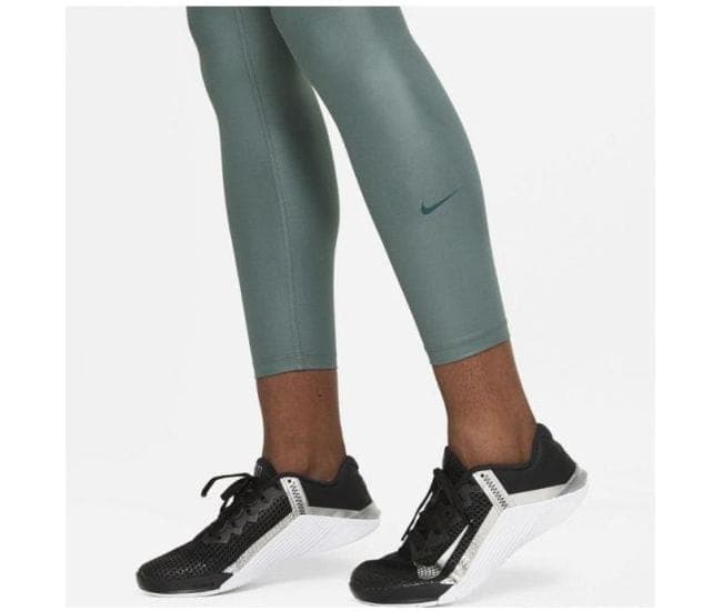 Dámské kompresní 7/8 legíny s vysokým pasem Nike ONE MID-RISE 7/8 FAUX-LEATHER W, fotka 2