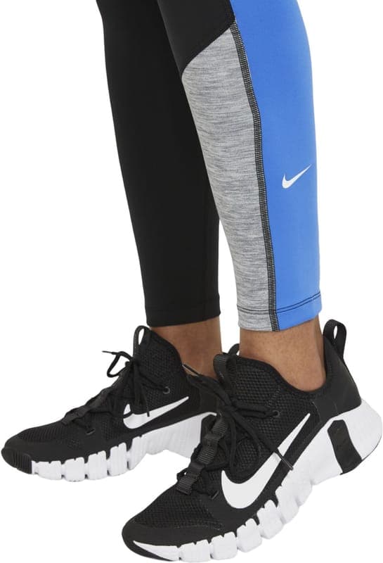 Dámské kompresní legíny s vysokým pasem Nike ONE COLOR-BLOCKED 7/8 W, fotka 2