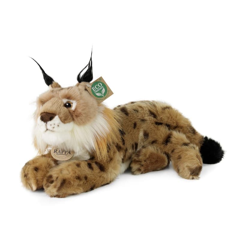 Rappa Plyšový rys ležící 28 cm ECO-FRIENDLY, fotka 3