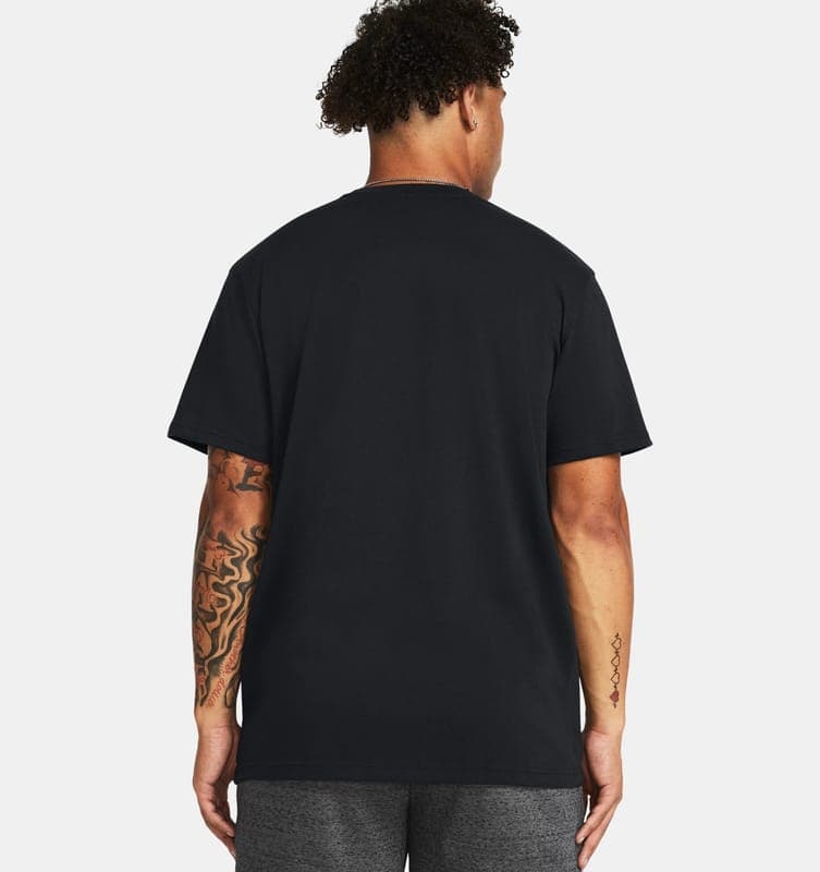 Pánské triko Under Armour HW LC Logo Repeat SS, fotka 4