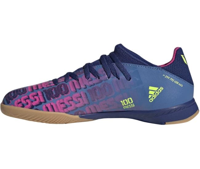 Dětské sálovky adidas X SPEEDFLOW MESSI.3 IN K fialové, fotka 3