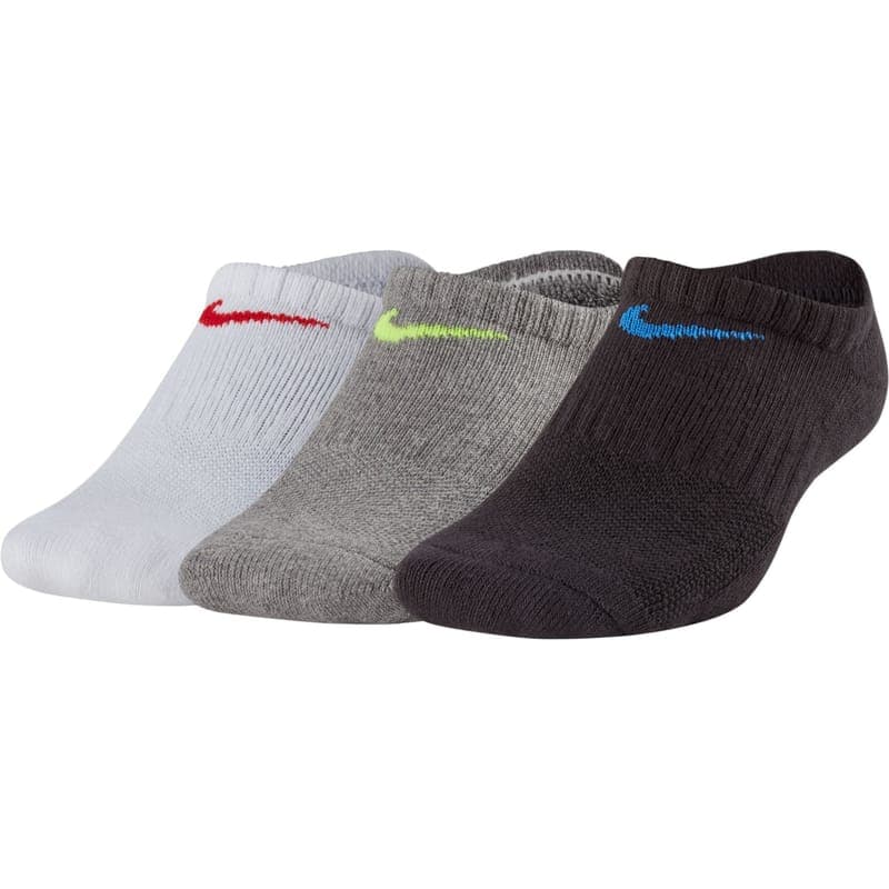 Dětské nízké funkční ponožky Nike PERFORMANCE CUSHIONED NO-SHOW TRAINING SOCKS (3 PAIRS) K, fotka 2