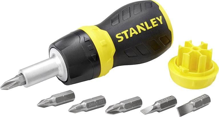 Stanley 7-mi dílná sada šroubováku s bity, fotka 4